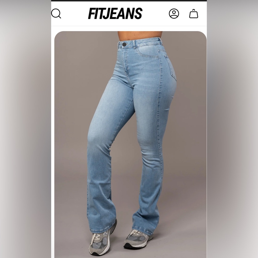 FITJEANS Sky Blue Denim